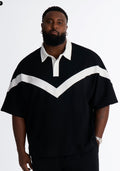 Polo negro oversized