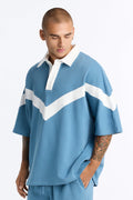 Polo azul oversize